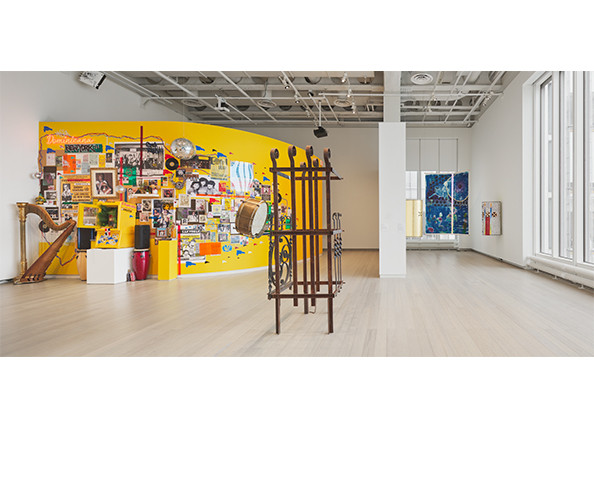 Installation view of "Uptown Triennial 2023," on view at the Wallach Art Gallery from June 22 - September 17, 2023. Photograph by Olympia Shannon.