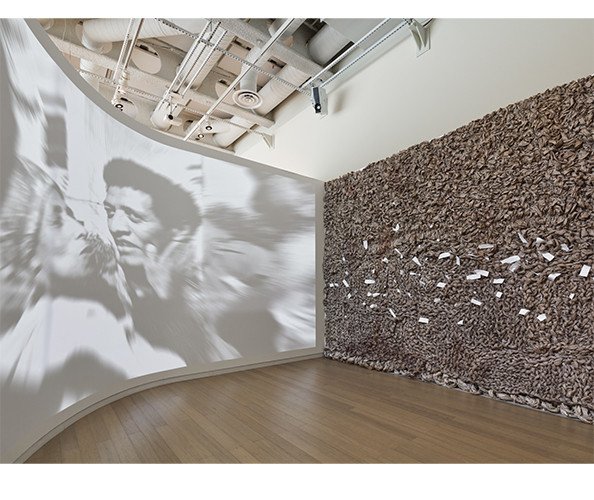 Installation view of "Uptown Triennial 2023," on view at the Wallach Art Gallery from June 22 - September 17, 2023. Photograph by Olympia Shannon.