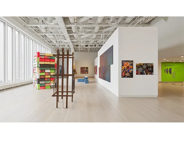 Installation view of "Uptown Triennial 2023," on view at the Wallach Art Gallery from June 22 - September 17, 2023. Photograph by Olympia Shannon.
