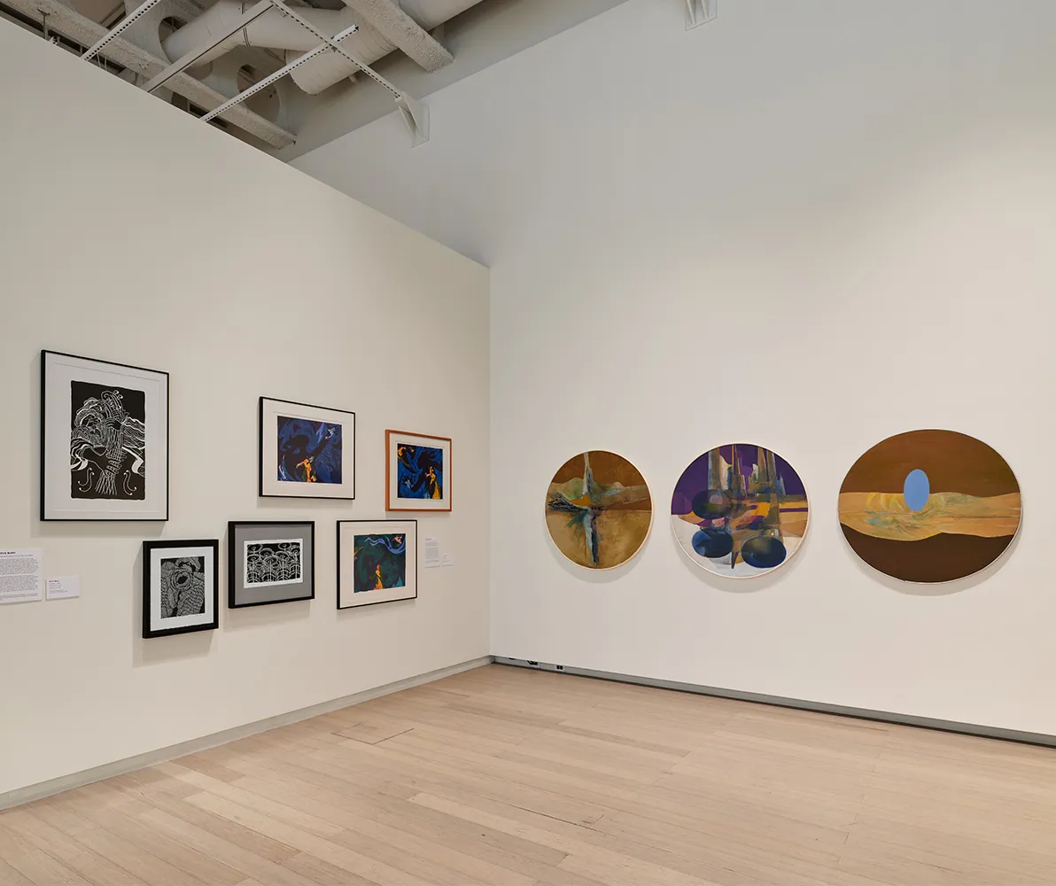 Installation view of “Children’s Art Carnival in Harlem: The Making of Contemporary Artists,” on view at the Wallach Art Gallery from June 26 to September 13, 2026.