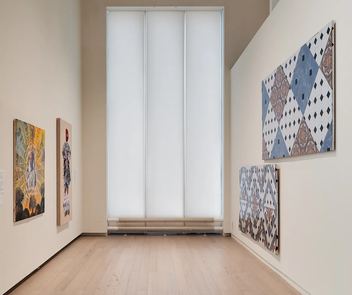 Installation view of “Children’s Art Carnival in Harlem: The Making of Contemporary Artists,” on view at the Wallach Art Gallery from June 26 to September 13, 2026.
