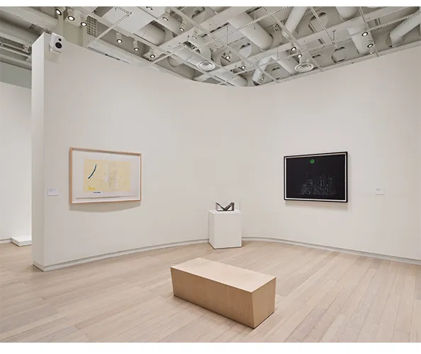 Installation view of "Wayward Signs," on view at the Wallach Art Gallery from March 29 - April 13, 2025. Photograph by Olympia Shannon. Courtesy the Wallach Art Gallery.