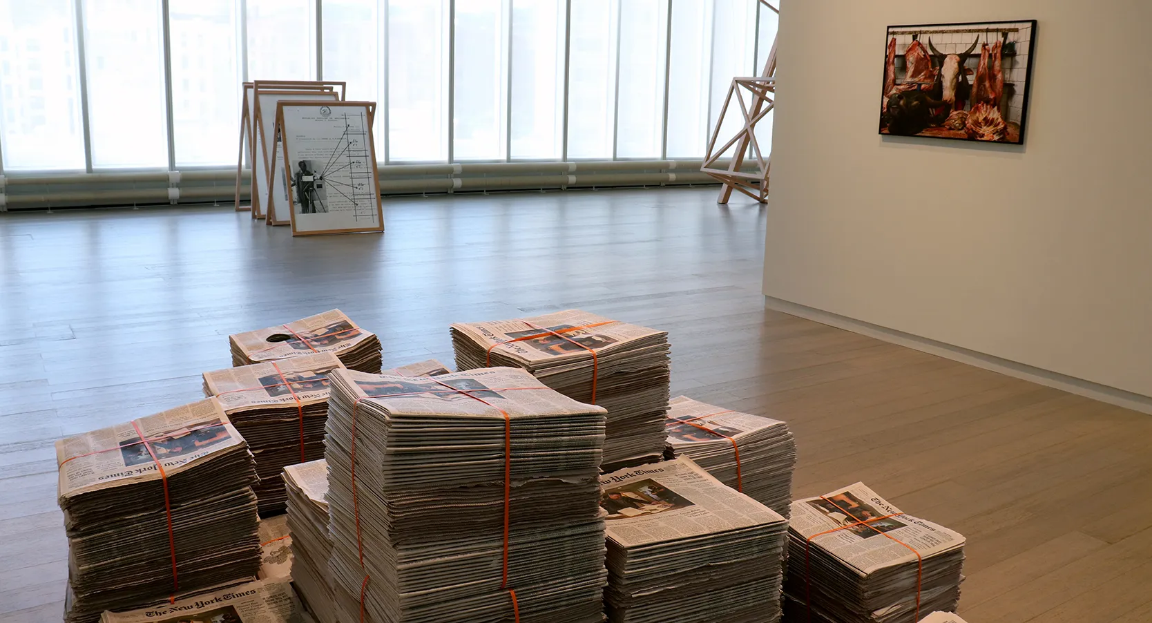 ​​Installation view of the After the End Exhibition, on view at the Wallach Art Gallery, Columbia University June 15 – October 6, 2019. Photograph by Eddie José Bartolomei. Courtesy the Wallach Art Gallery.
