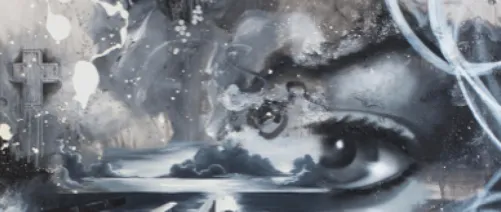 Detail from Watery Grave, 2012.