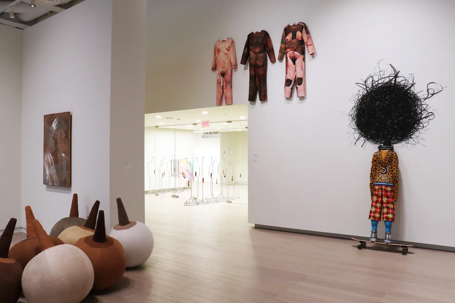 Copyright for artworks visible in this image are held by the artists; the Wallach Art Gallery reserves copyright for the installation view.