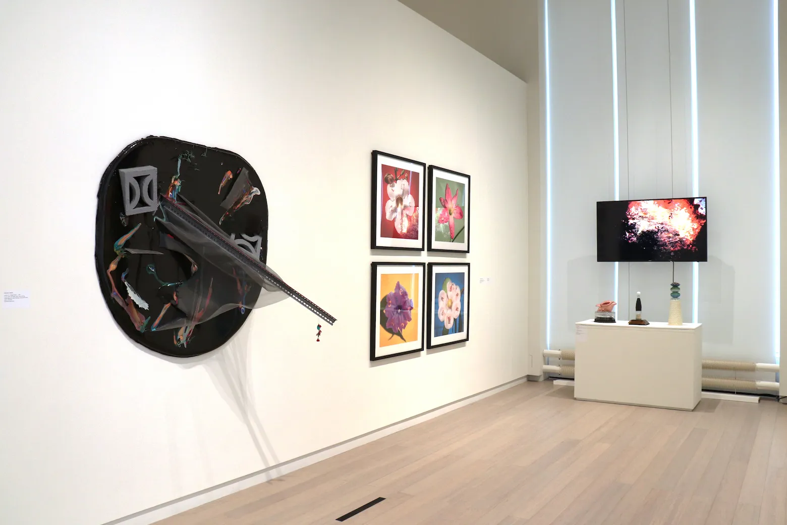 Copyright for artworks visible in this image are held by the artists; the Wallach Art Gallery reserves copyright for the installation view.