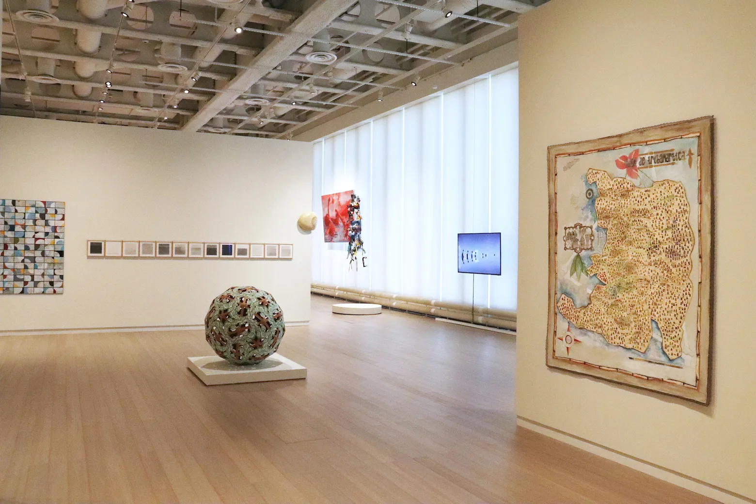 Copyright for artworks visible in this image are held by the artists; the Wallach Art Gallery reserves copyright for the installation view.