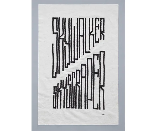 Marie Watt, Antipodes Study in Black, 2020. Courtesy the artist and Marc Straus Gallery, New York