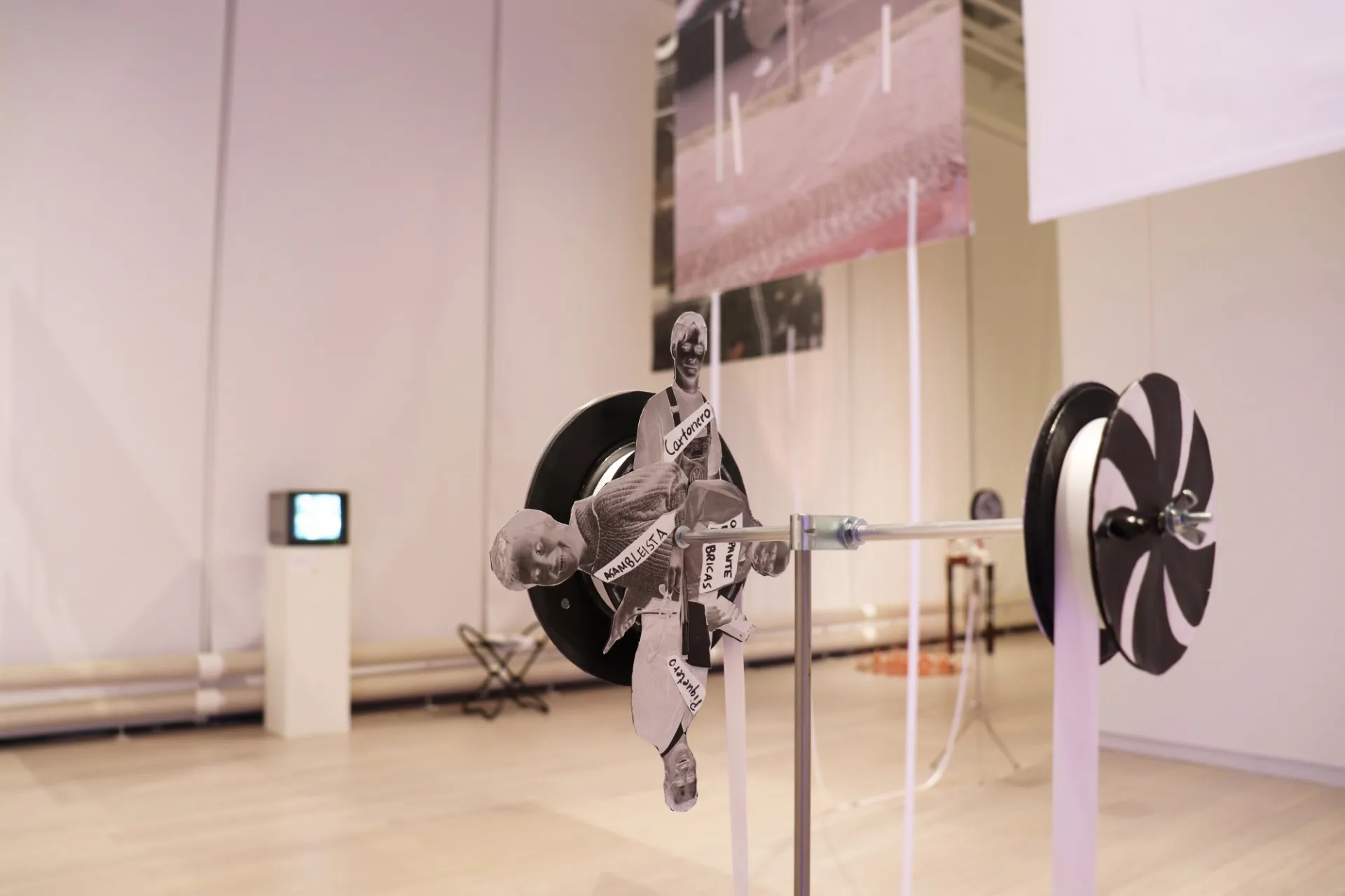 Installation view of the exhibition “MODA 2019: I/I CAN/I CANNOT/ I CANNOT VENTURE MYSELF” on view at the Wallach Art Gallery, Columbia University March 30, 2019 – April 14, 2019. Photo by Eddie Bartolomei.