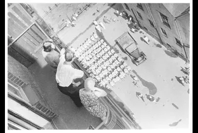 Aleksandr Rodchenko, Assembling for a Demonstration, 1928–30.