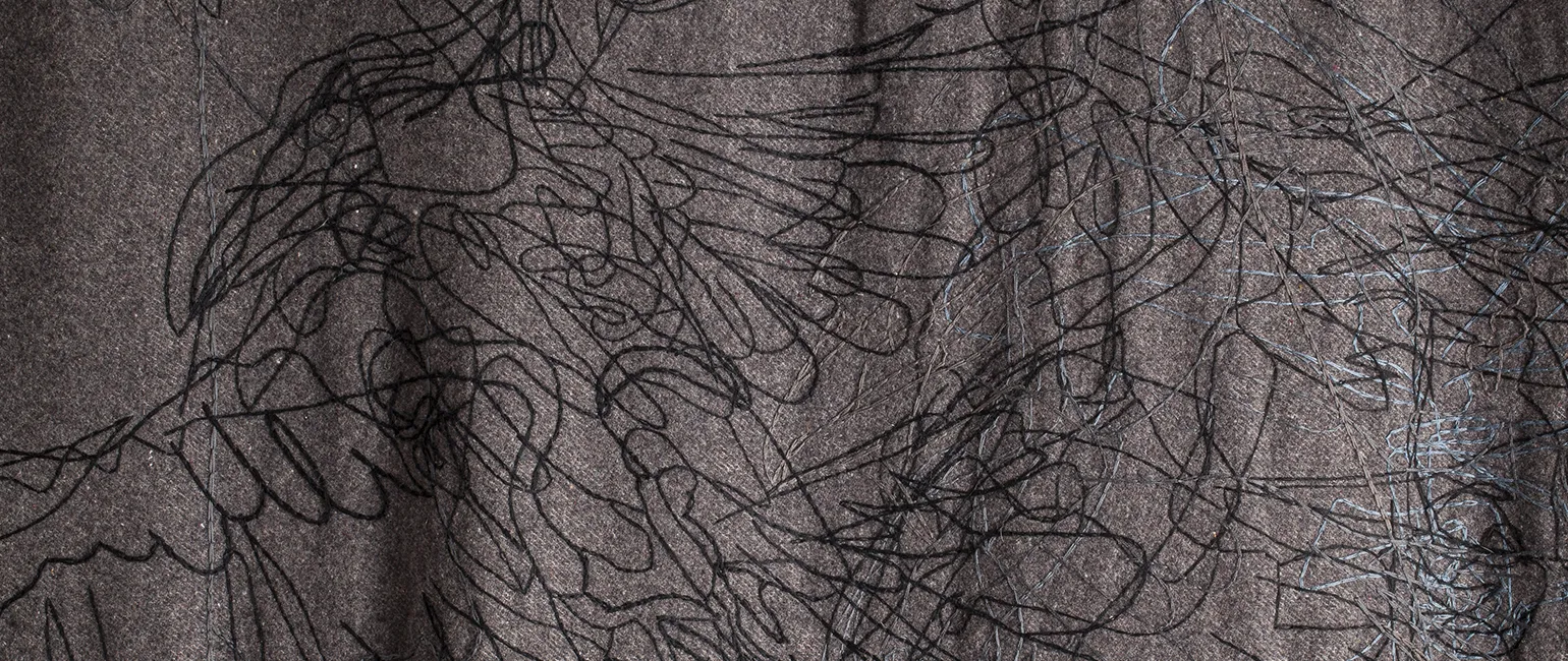 Marie Watt, A Cautionary Tale on Darkness, 2015 (detail). Courtesy the artist and Marc Straus Gallery, New York