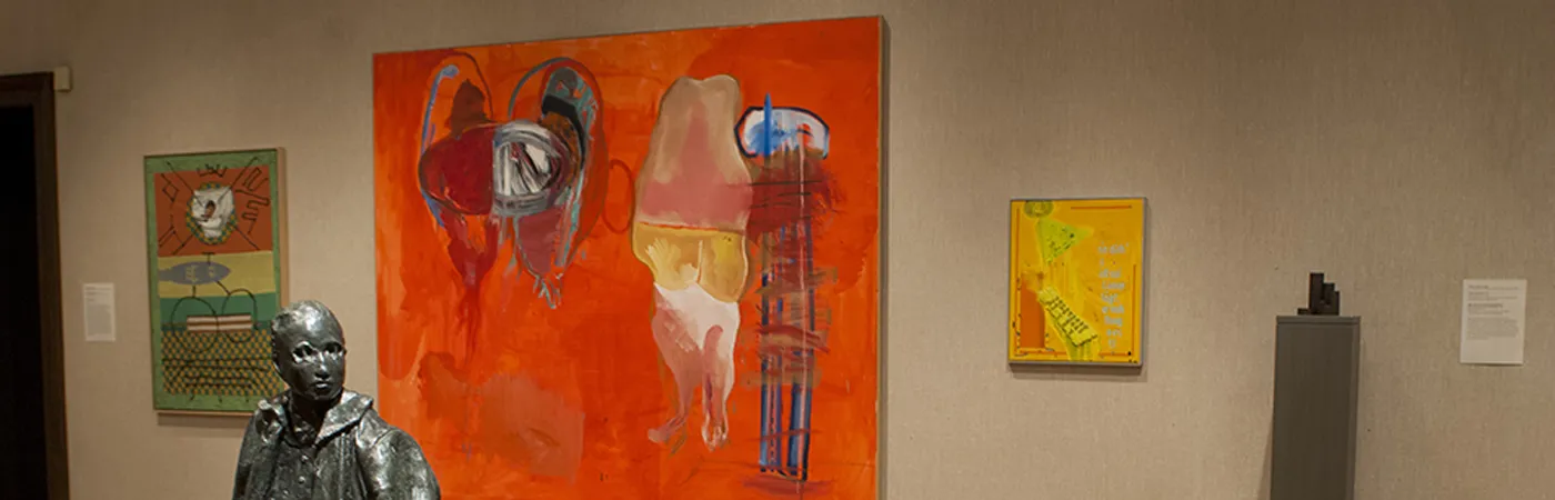 Installation view of the exhibition Open This End, Wallach Art Gallery. January - March 2016. Photograph by Gerald Sampson.