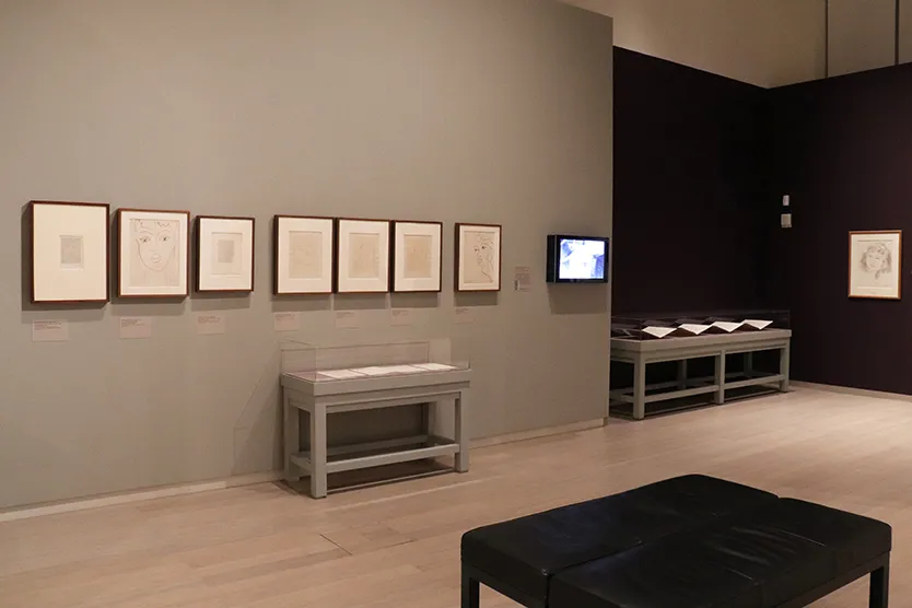Installation view of the exhibition “Posing Modernity: The Black Model from Manet and Matisse to Today” on view at the Wallach Art Gallery, Columbia University October 24, 2018  – February 10, 2019. Photograph by Eddie José Bartolomei. Courtesy the Wallach Art Gallery