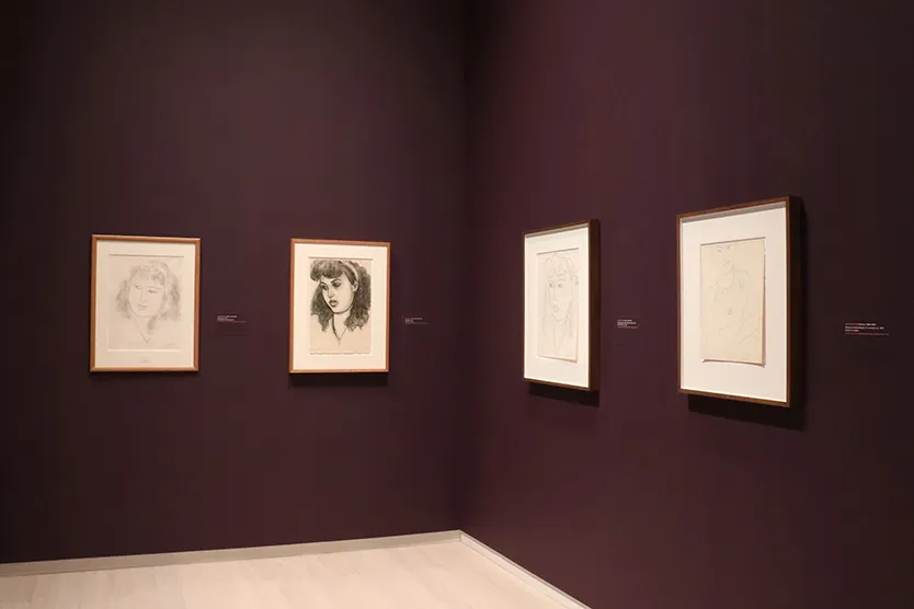 Installation view of the exhibition “Posing Modernity: The Black Model from Manet and Matisse to Today” on view at the Wallach Art Gallery, Columbia University October 24, 2018  – February 10, 2019. Photograph by Eddie José Bartolomei. Courtesy the Wallach Art Gallery