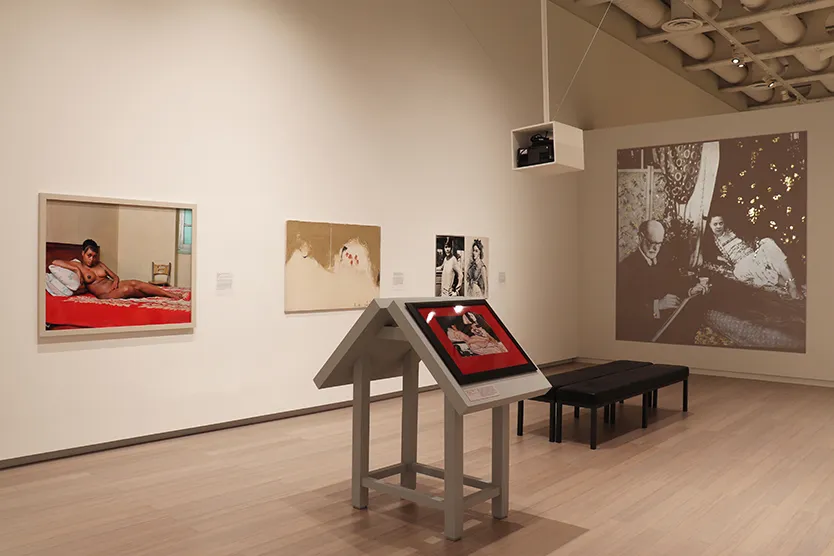 Installation view of the exhibition “Posing Modernity: The Black Model from Manet and Matisse to Today” on view at the Wallach Art Gallery, Columbia University October 24, 2018  – February 10, 2019. Photograph by Eddie José Bartolomei. Courtesy the Wallach Art Gallery