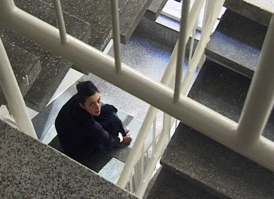 Maja Bajevic, Double Bubble, 2001. DVD projection.
