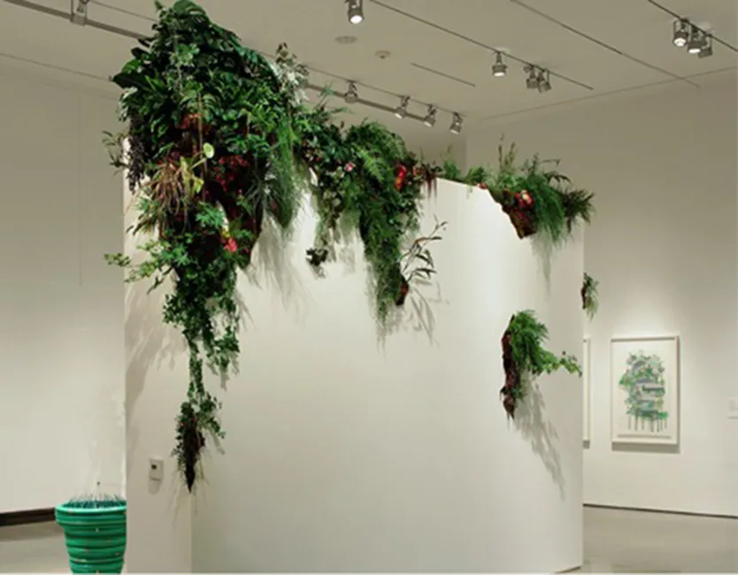 Lina Puerta. Matorral, 2014 (installation view). Photo courtesy the artist.
