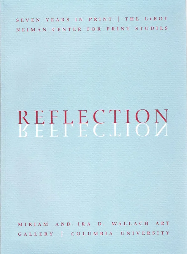Exhibition publication cover