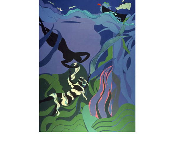 Romare Bearden. The Sea Nymph, 1977. Collage. Courtesy Glen and Lynn Tobias. Art © Romare Bearden Foundation, Licensed by VAGA, New York