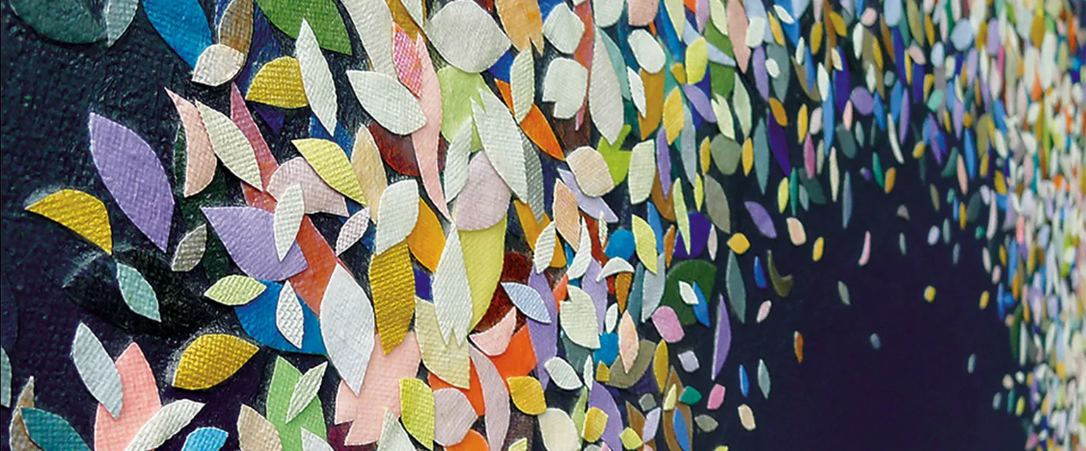 Tomo Mori. "Tomo Mori: Concerto Encircling," 2017 (detail). Courtesy the artist.