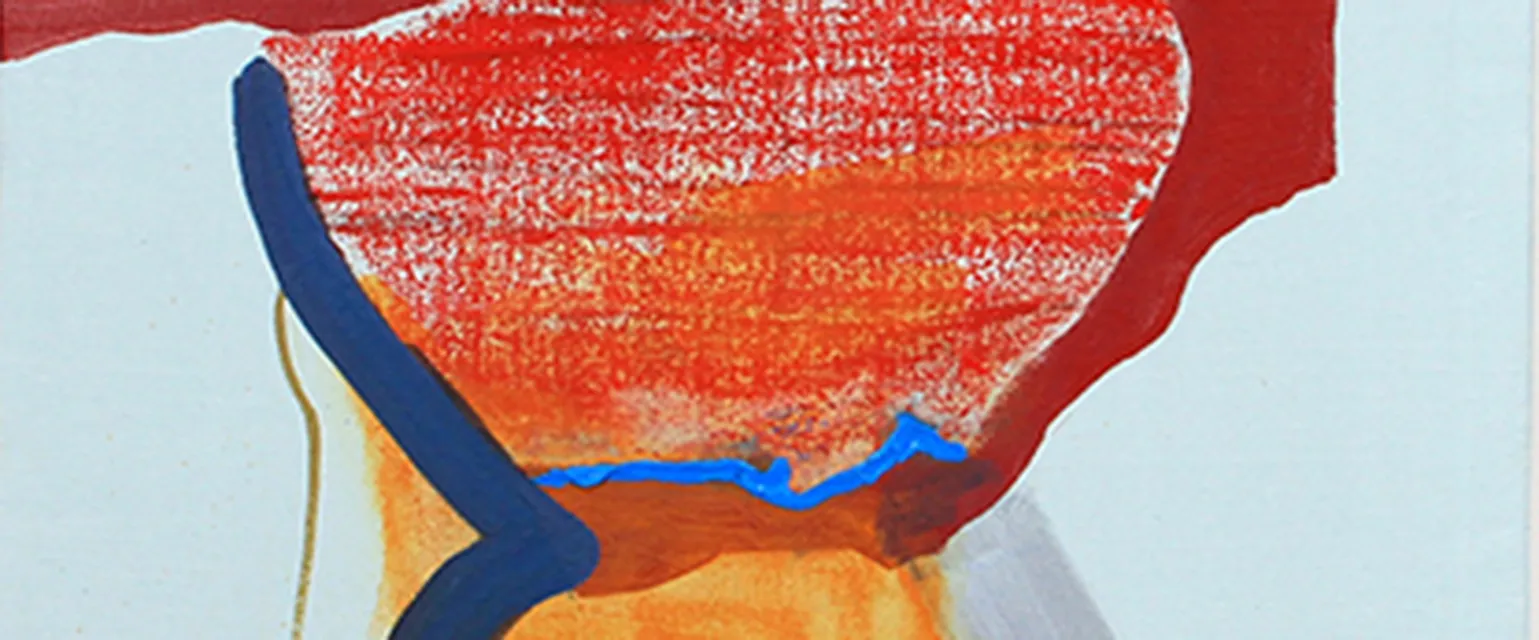 Gina Malek. Aging in Place, 2015 (detail). Oil and acrylic on canvas; 24 x 24 in. Courtesy the artist.