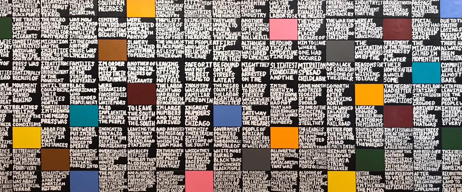 Xaviera Simmons. "The Whole United States is Southern," 2019 (detail). Courtesy the artist.